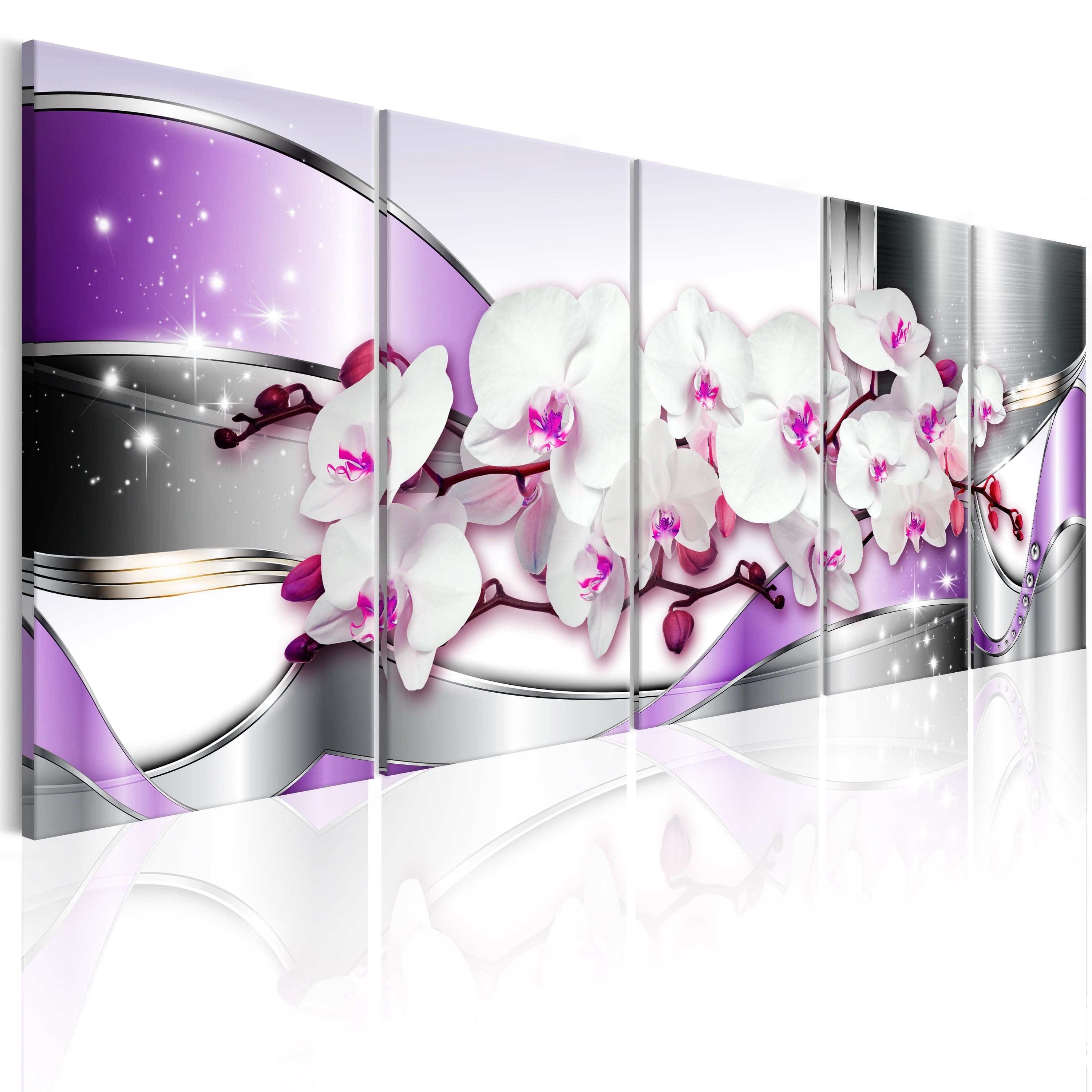 Glezna - Purple Ribbons Home Trends