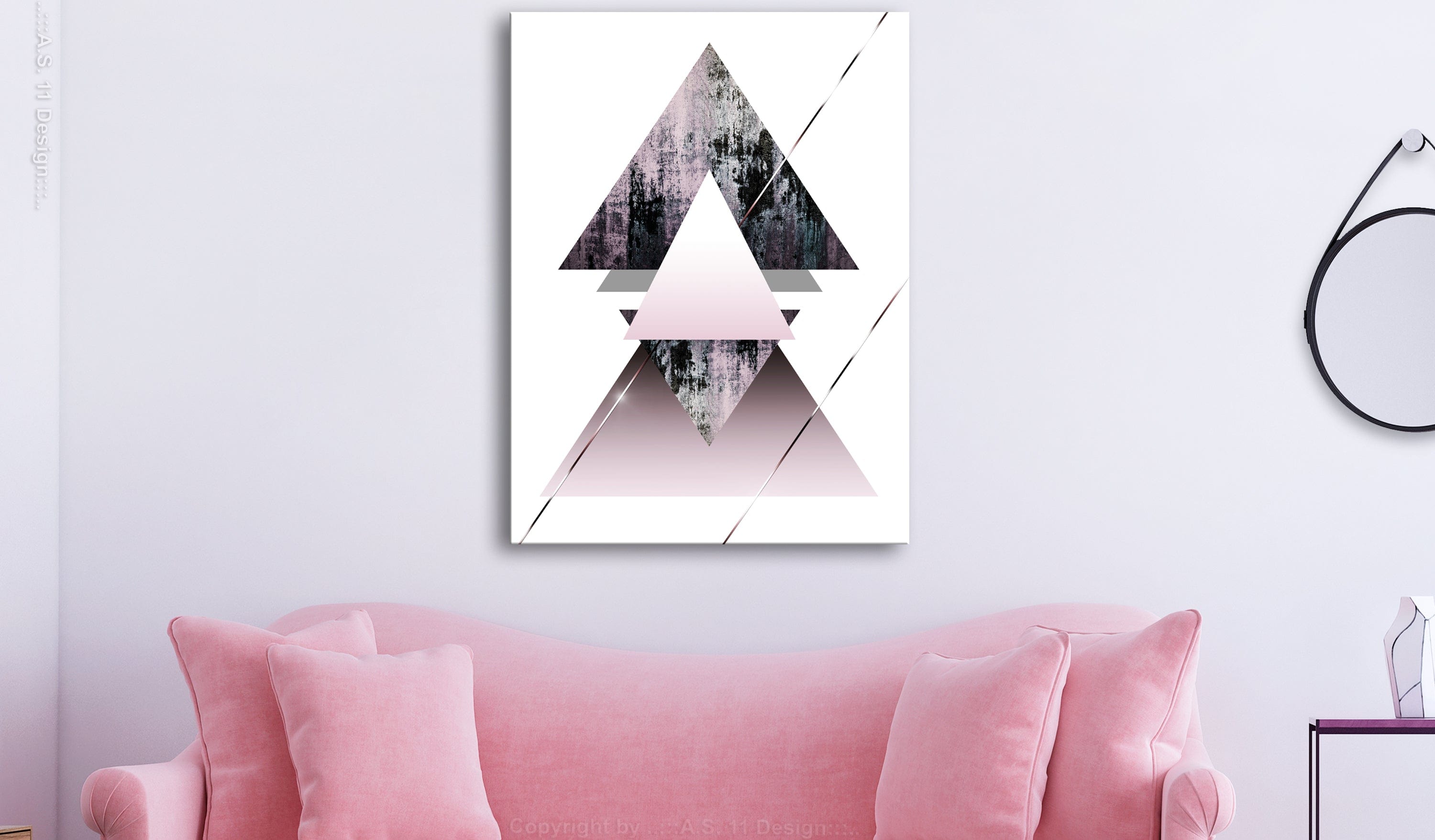 Glezna - Pyramid (1 Part) Vertical 60x90 Home Trends