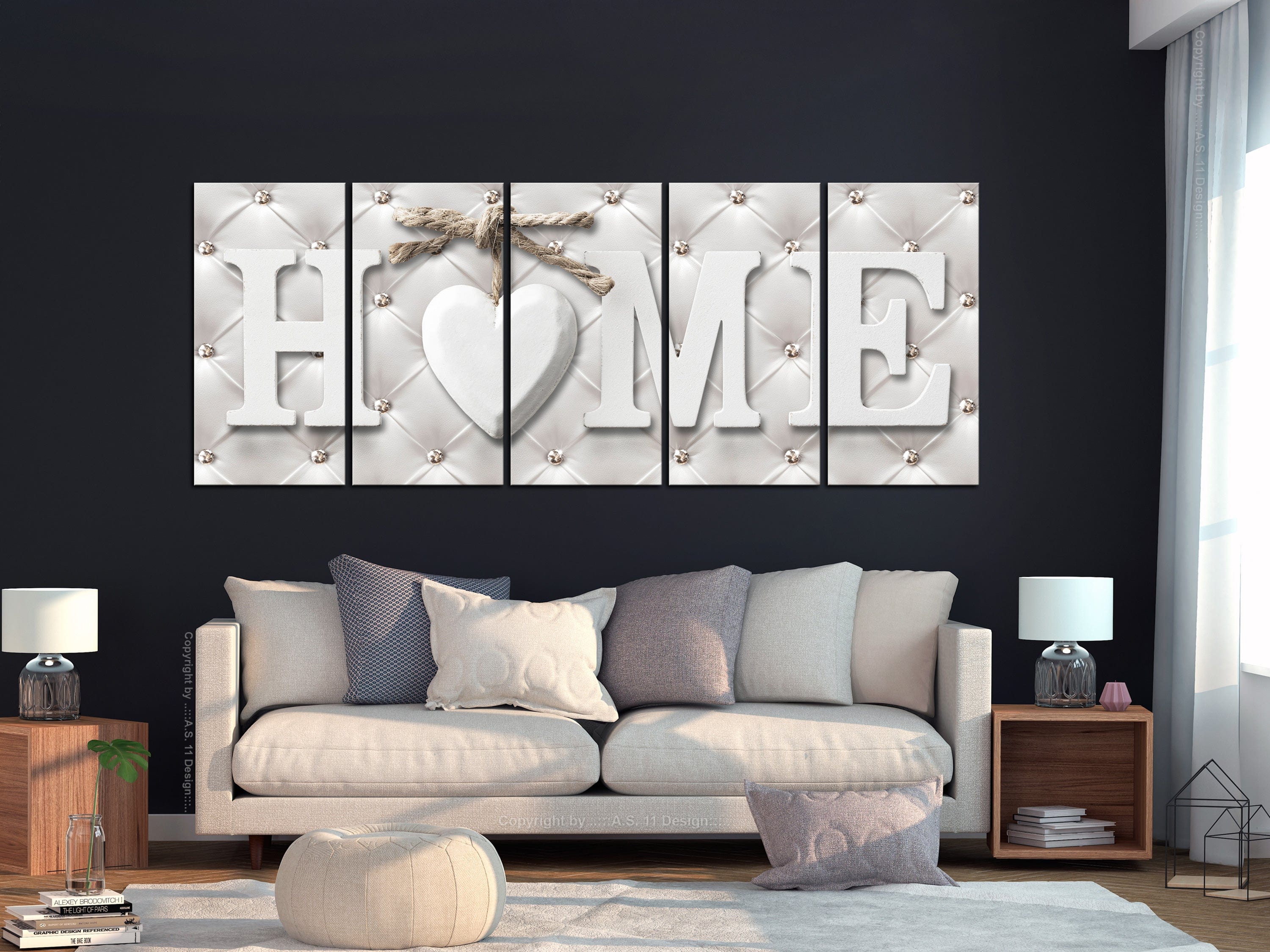 Glezna - Quilted Home (5 Parts) Narrow Home Trends
