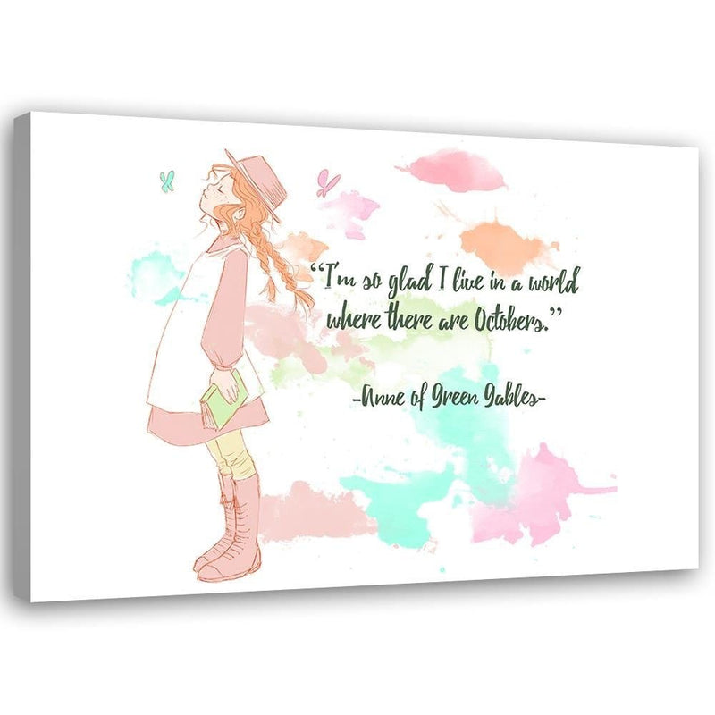 Kanva - Quote Anne Of Green Gables 2  Home Trends DECO