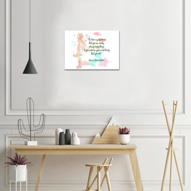 Kanva - Quote Anne Of Green Gables  Home Trends DECO