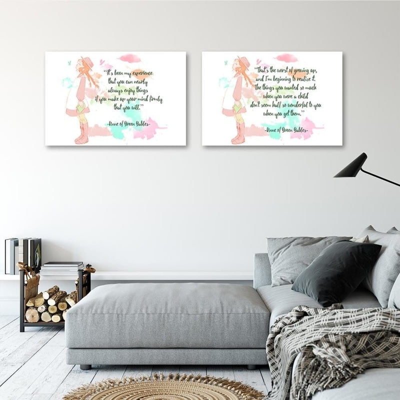 Kanva - Quote Anne Of Green Gables  Home Trends DECO