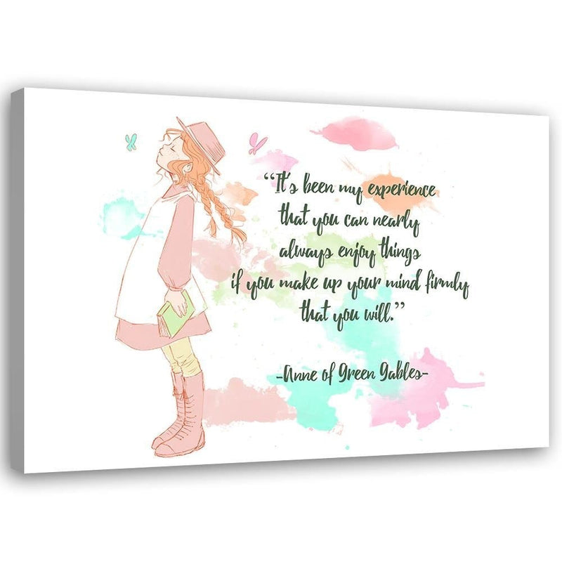 Kanva - Quote Anne Of Green Gables  Home Trends DECO