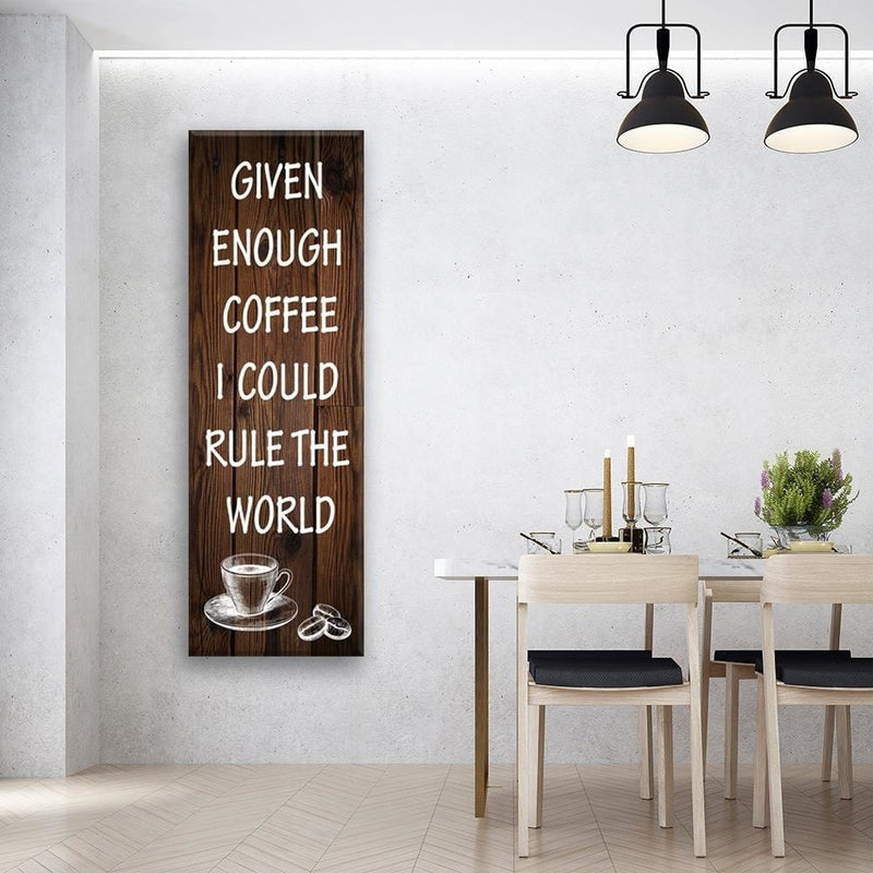 Kanva - Quote From A Cup Of Coffee  Home Trends DECO