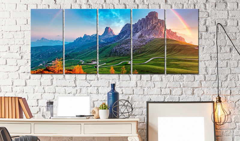 Glezna - Rainbow in the Alps I Home Trends