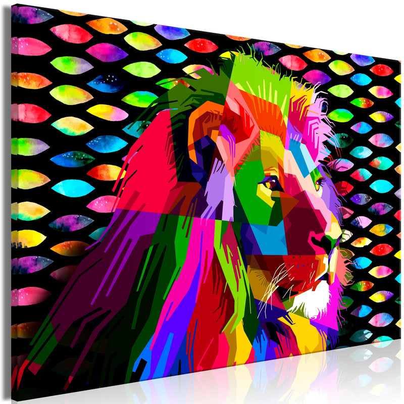 Kanva - Rainbow Lion (1 Part) Wide Home Trends