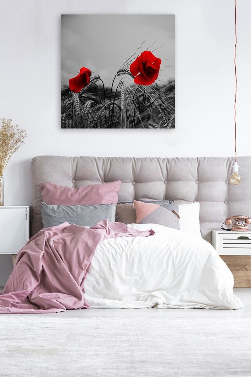 Kanva - Red Poppies And Corn  Home Trends DECO