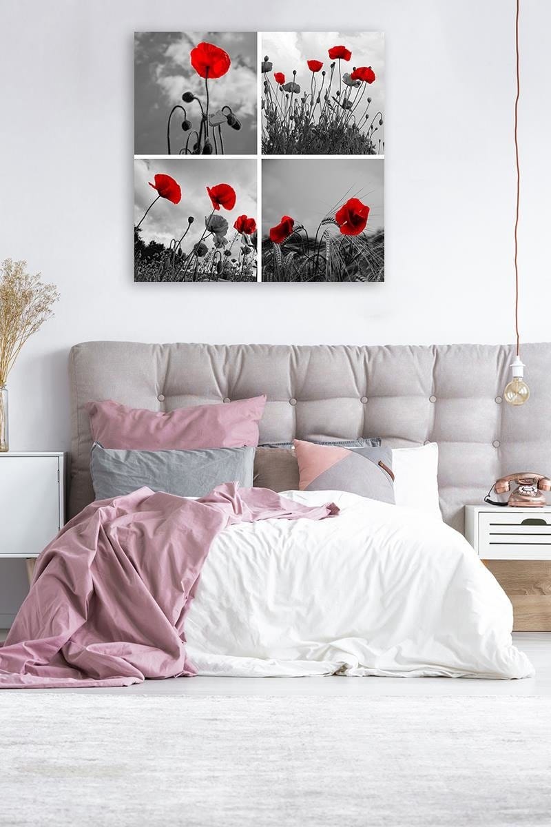 Kanva - Red Poppies  Home Trends DECO