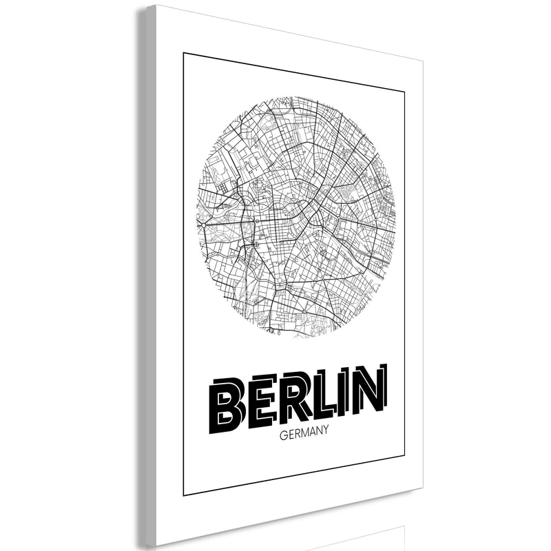 Glezna - Retro Berlin (1 Part) Vertical Home Trends