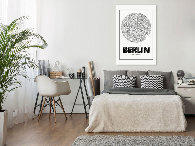 Glezna - Retro Berlin (1 Part) Vertical Home Trends