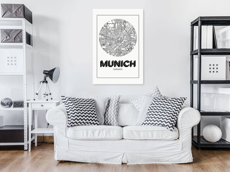 Glezna - Retro Munich (1 Part) Vertical Home Trends