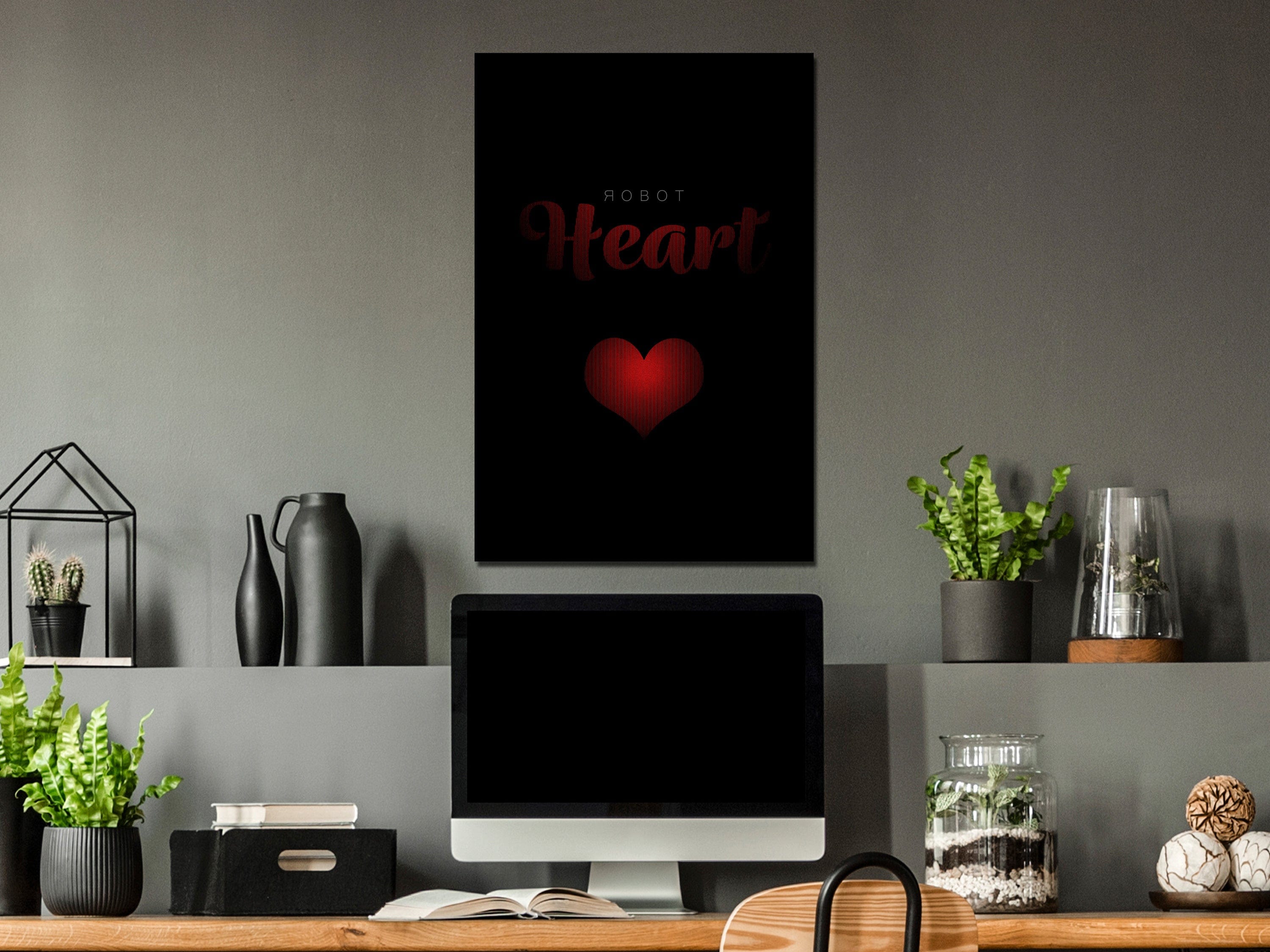 Glezna - Robot Heart (1 Part) Vertical Home Trends