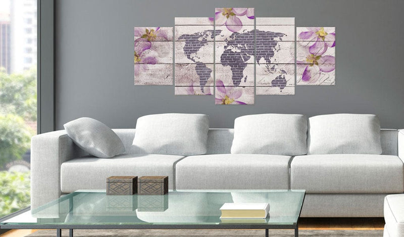 Glezna - Romantic World Map Home Trends