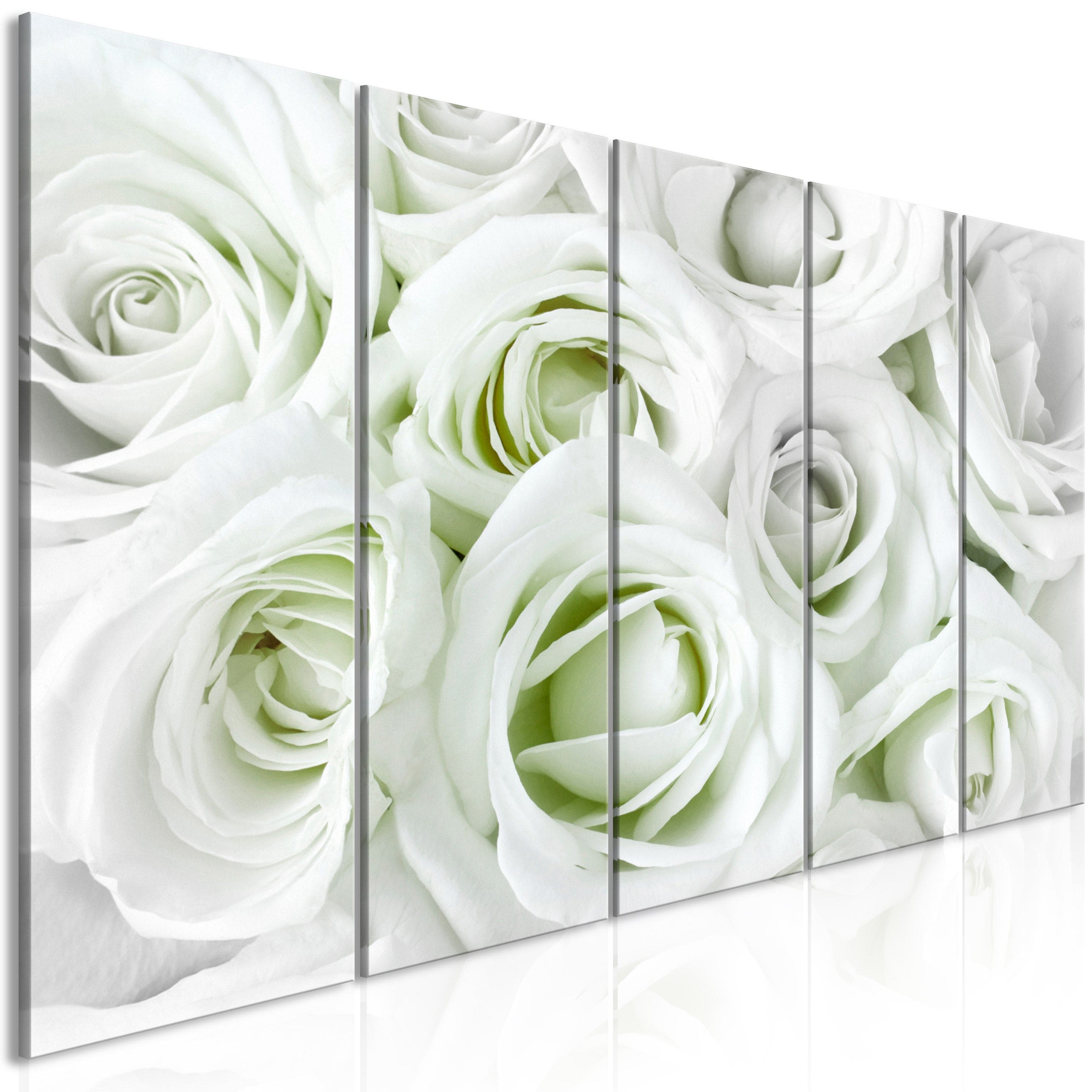 Glezna - Satin Rose (5 Parts) Narrow Green Home Trends