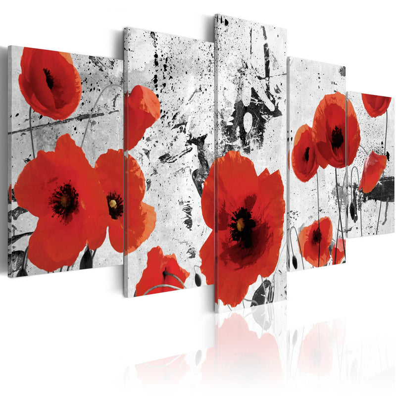 Glezna - Scarlet flowers Home Trends