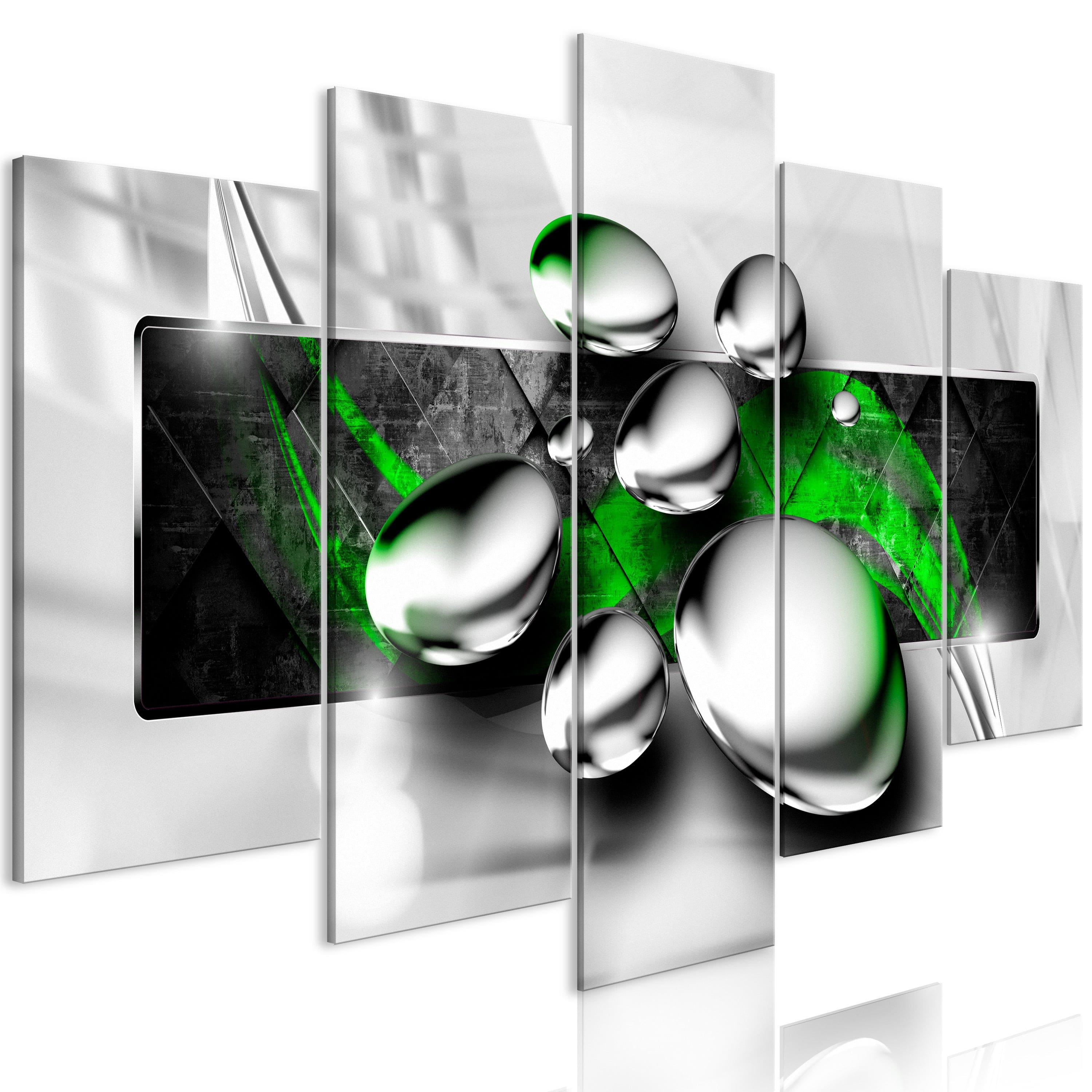 Glezna - Shiny Stones (5 Parts) Wide Green Home Trends