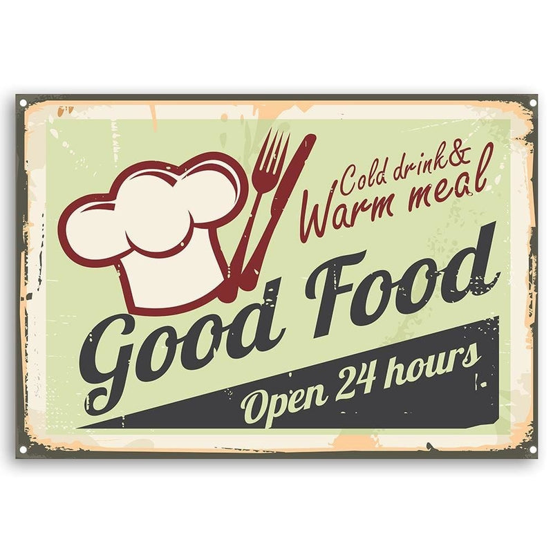 Kanva - Signboard Good Food  Home Trends DECO