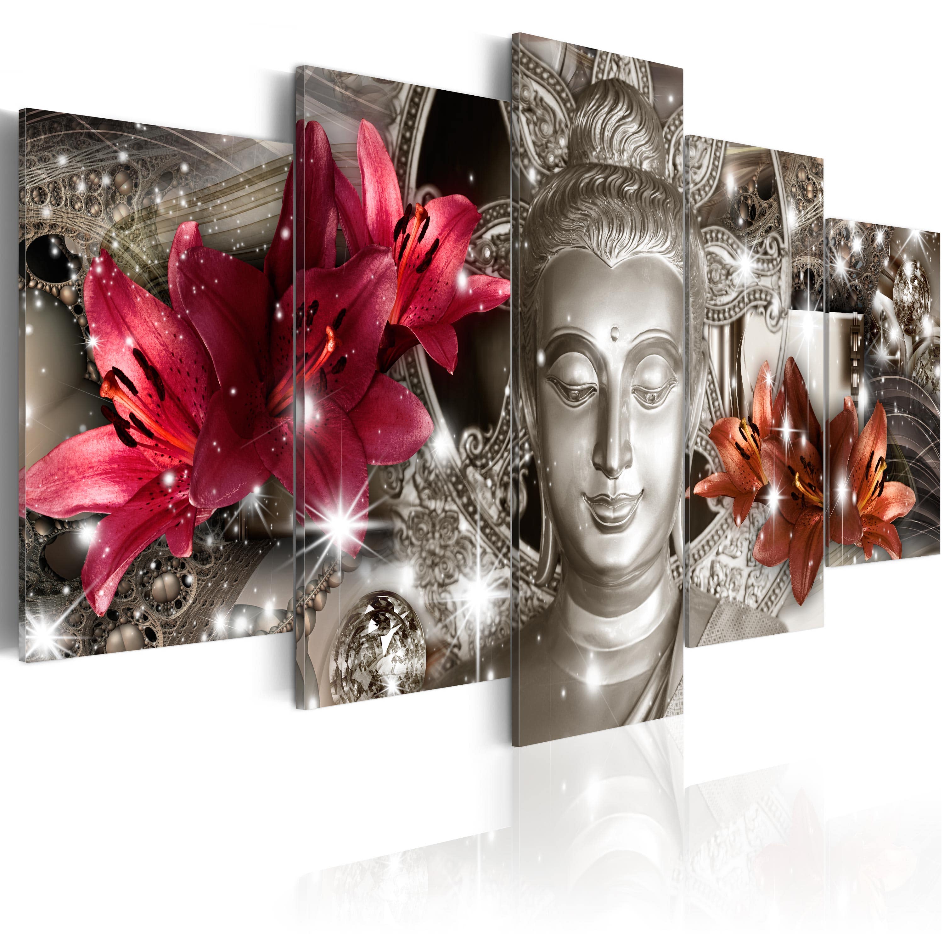 Glezna - Silver Contemplation Home Trends