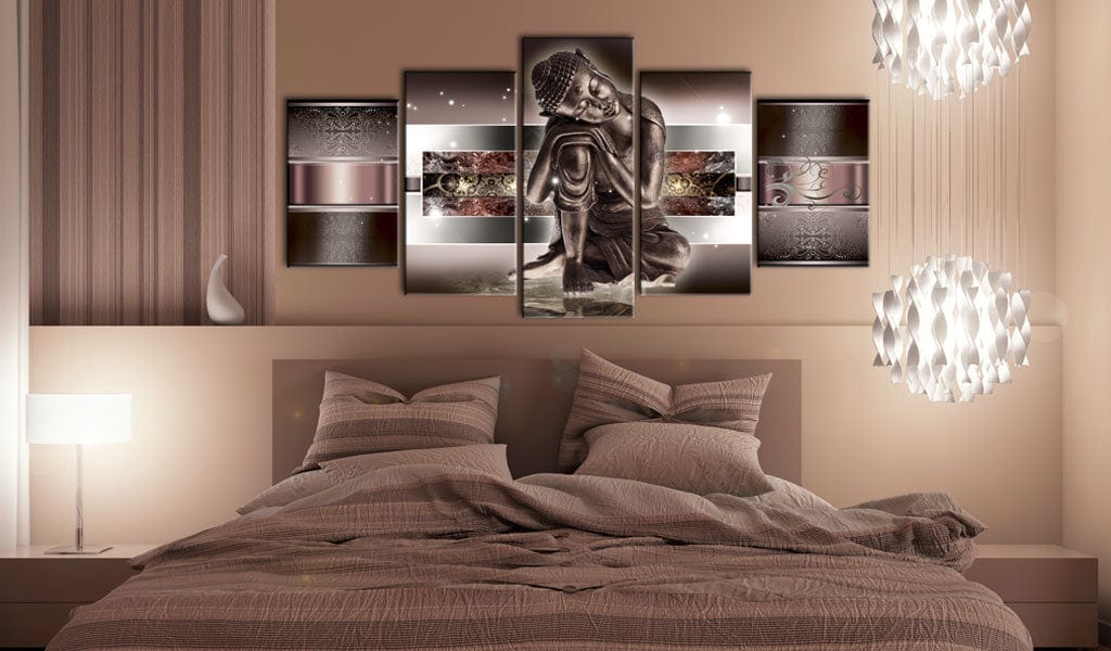 Glezna - Sleeping Buddha in reds Home Trends