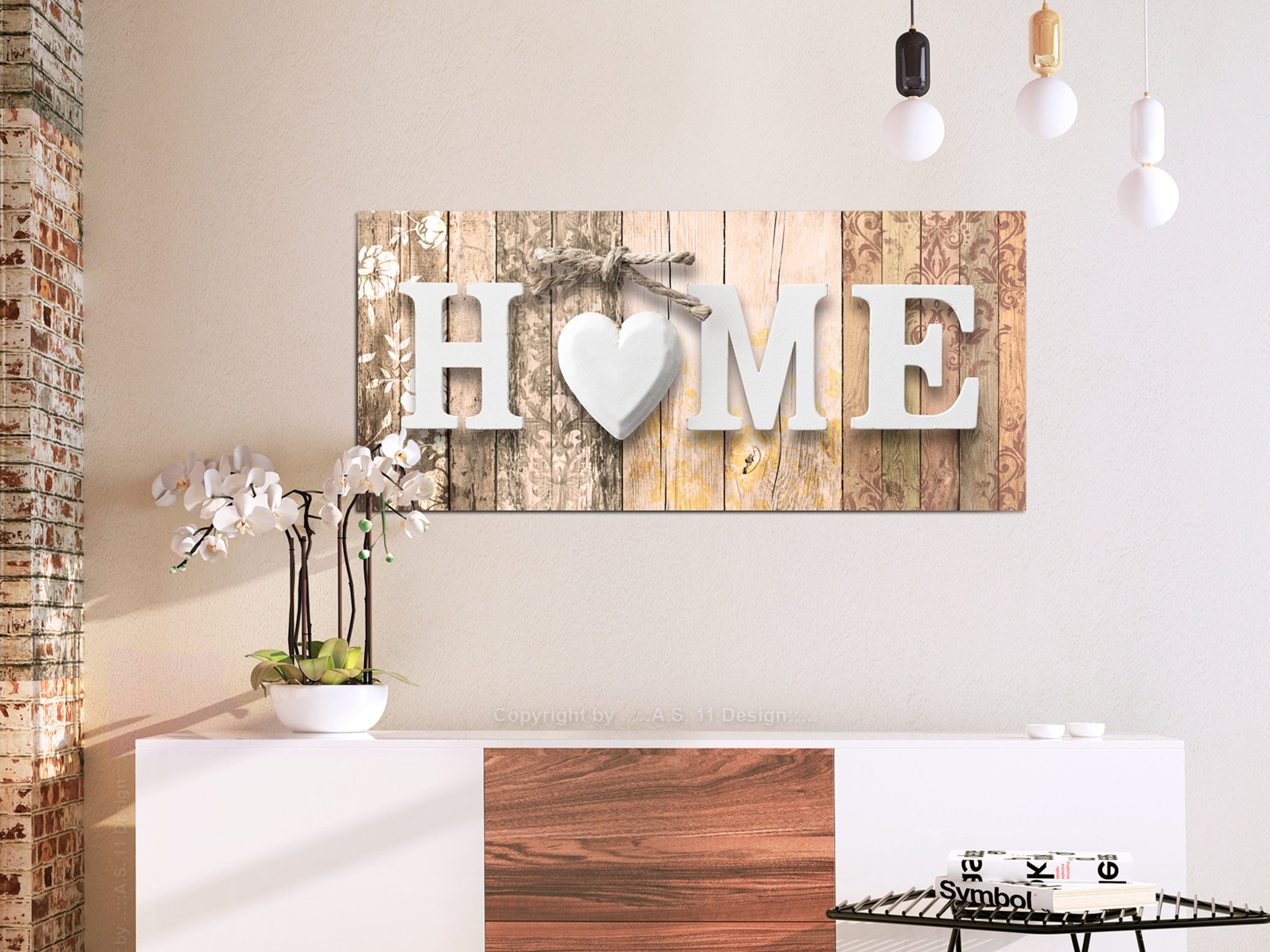 Glezna - Smell of Home (1 Part) Beige Wide 100x45 Home Trends