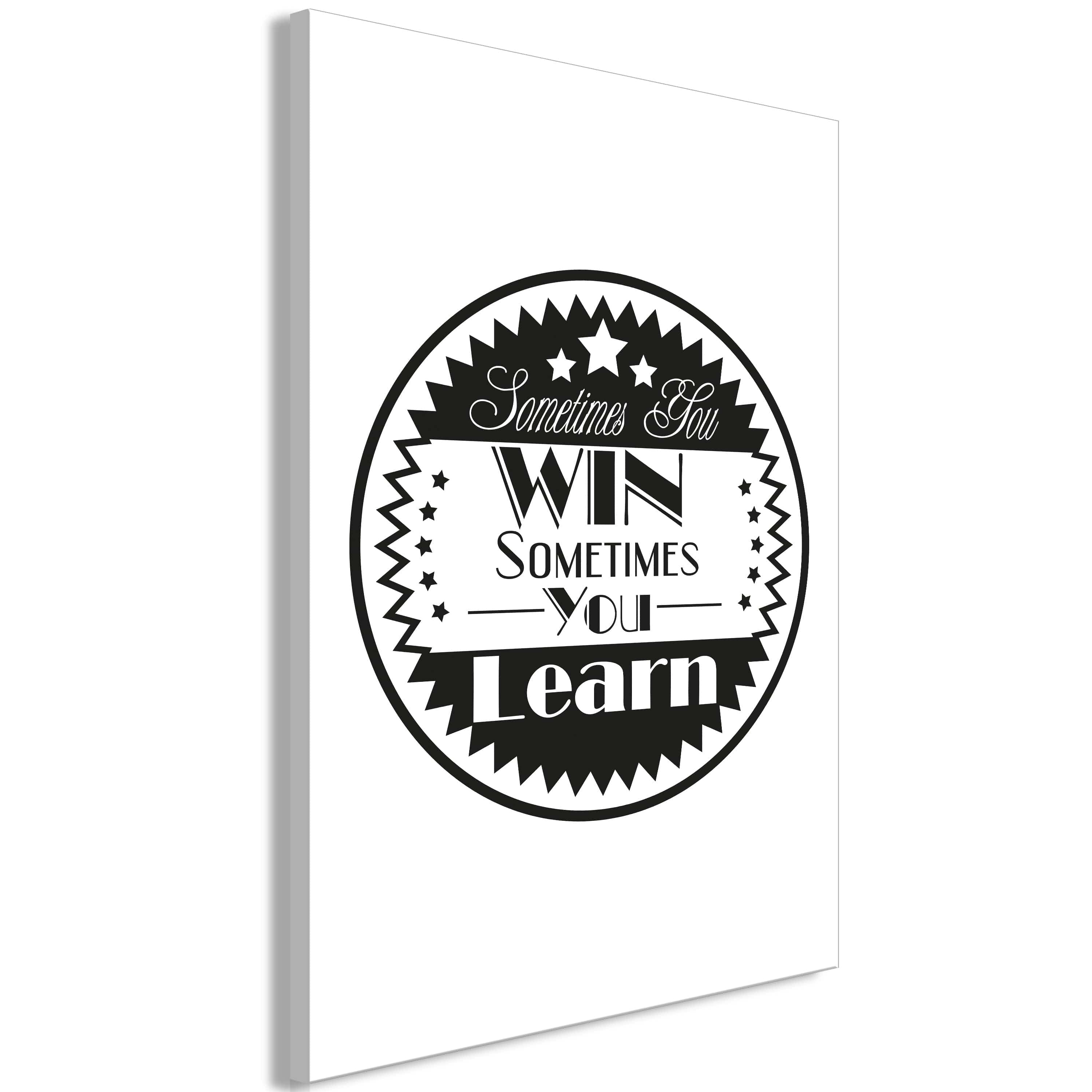 Glezna - Sometimes You Win Sometimes You Learn (1 Part) Vertical Home Trends