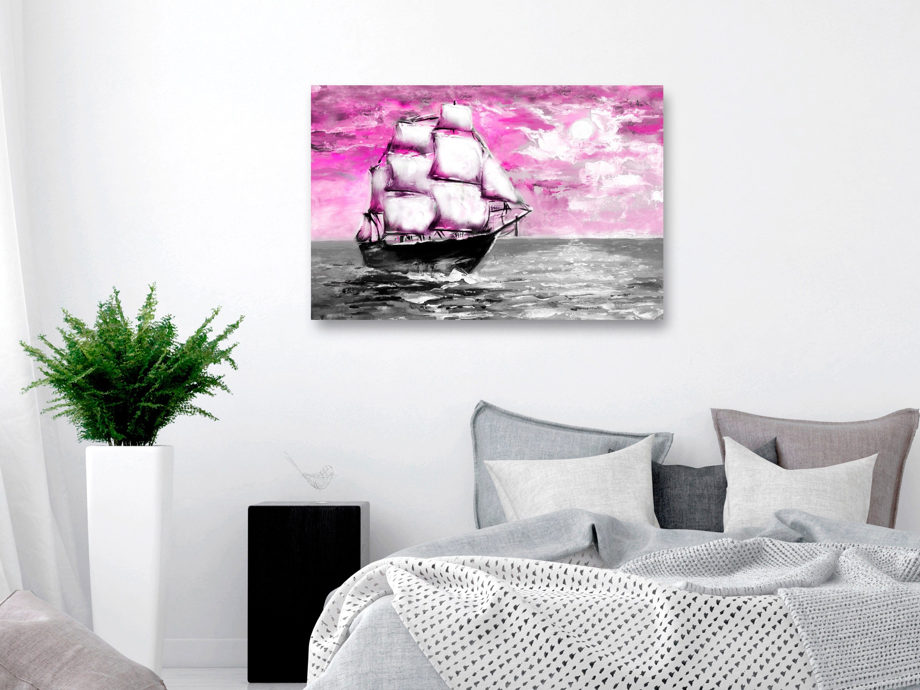 Glezna - Spring Cruise (1 Part) Wide Pink Home Trends