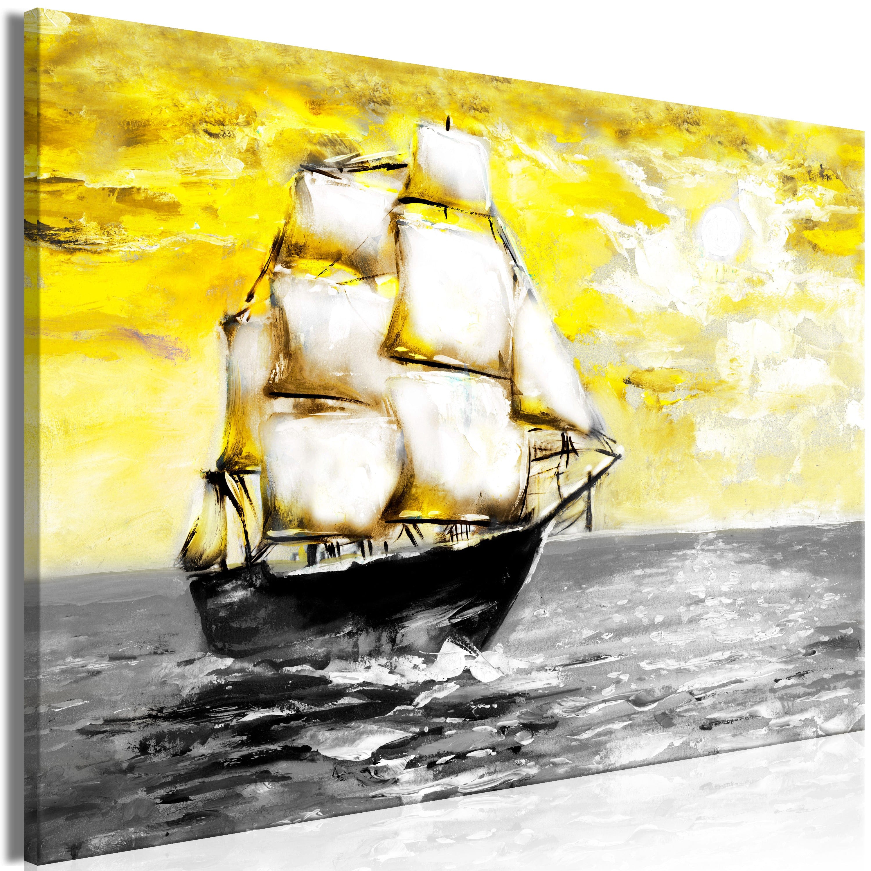 Glezna - Spring Cruise (1 Part) Wide Yellow Home Trends