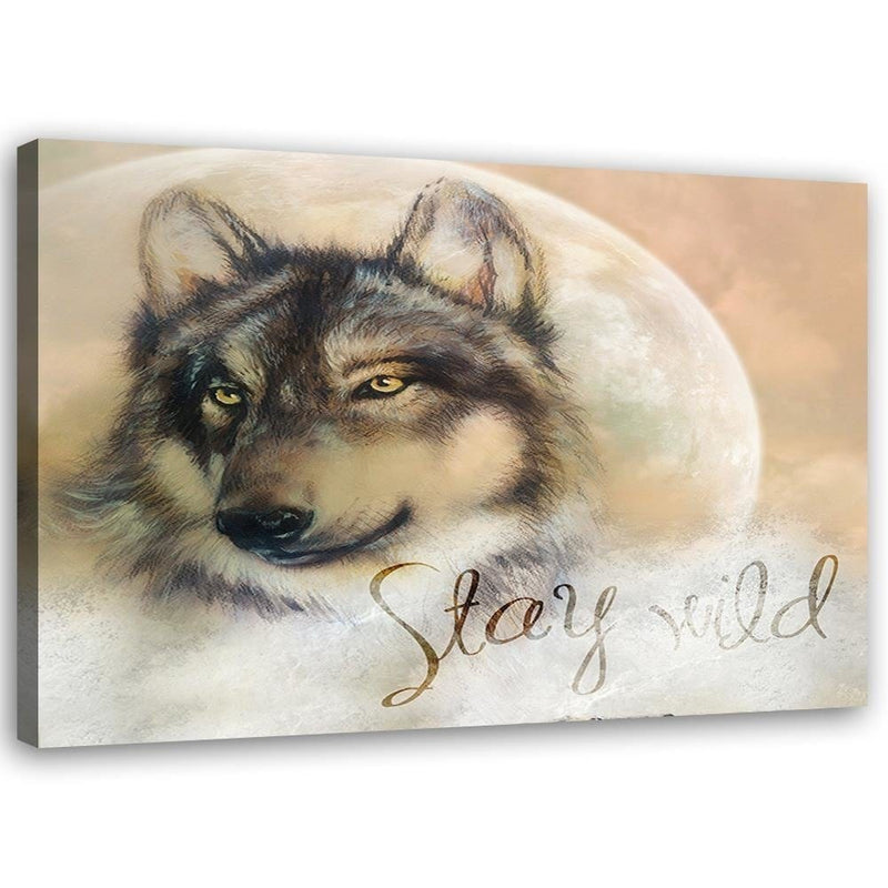 Kanva - Stay Wild Wolf  Home Trends