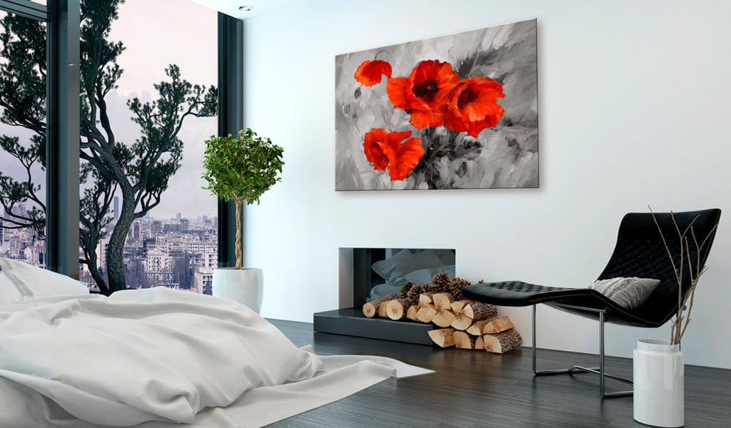 Glezna - Steel Poppies Home Trends