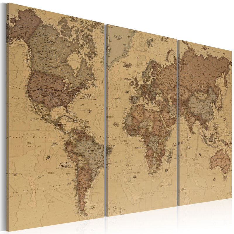 Kanva - Stylish World Map Home Trends