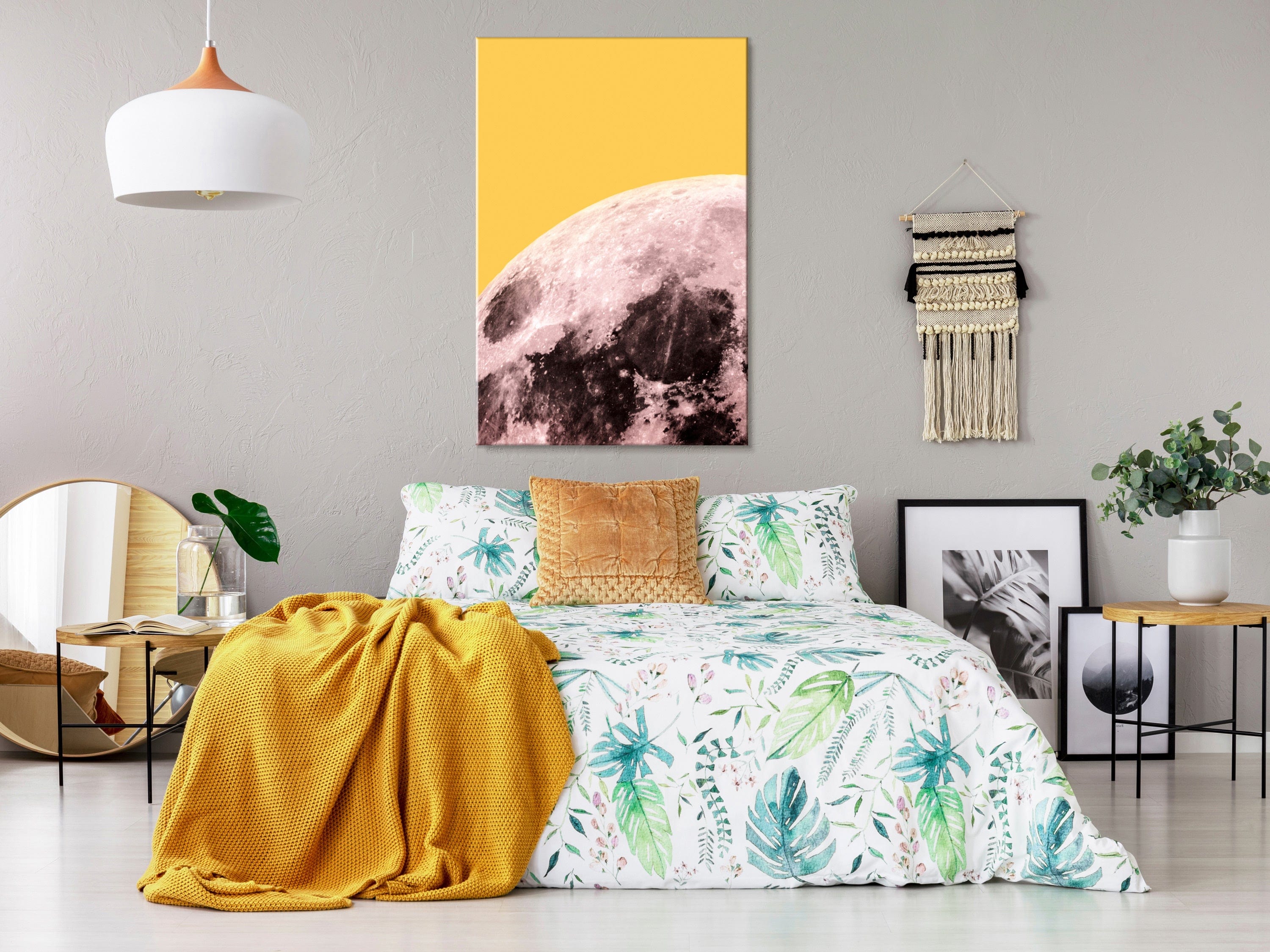 Glezna - Sunny Moon (1 Part) Vertical Home Trends