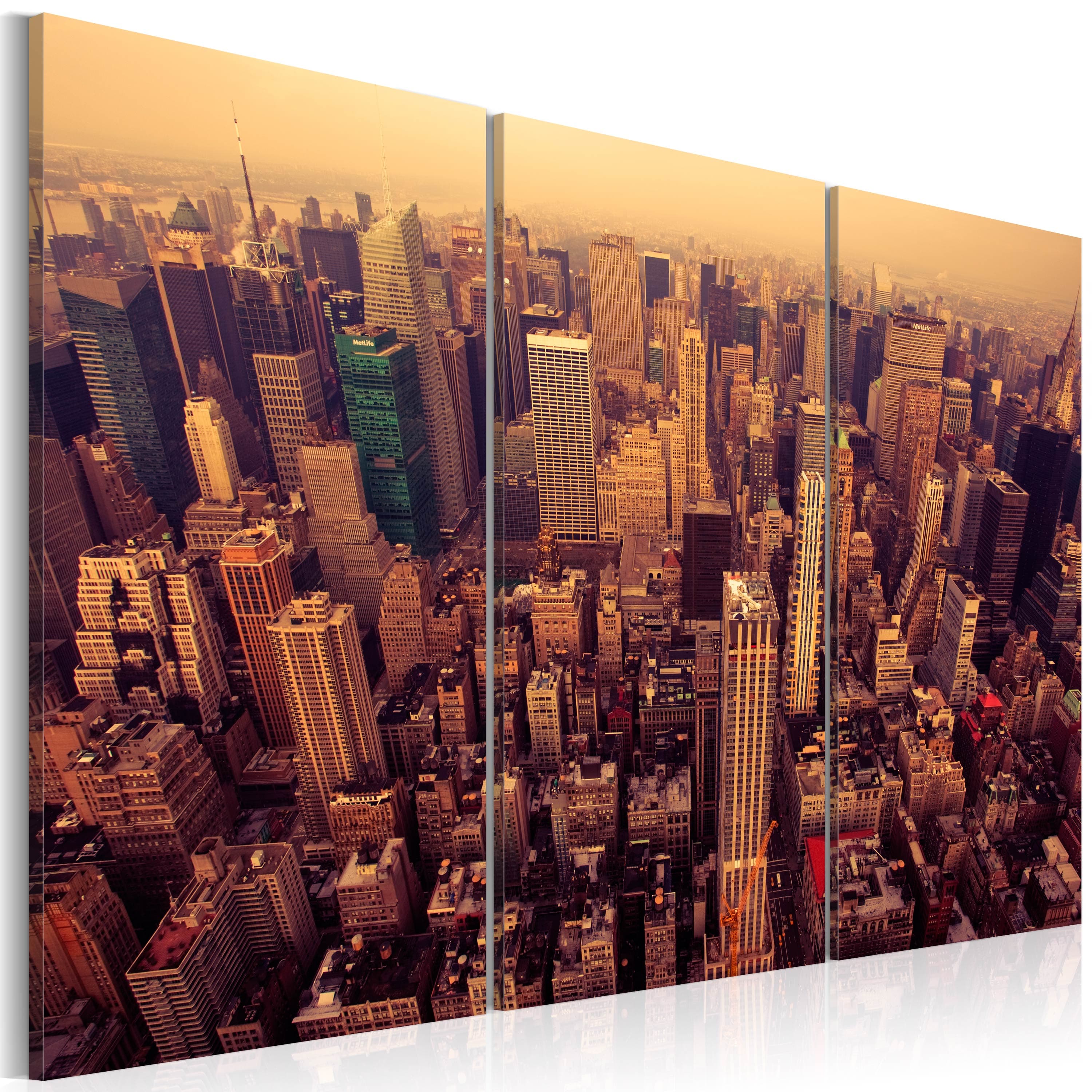 Glezna - Sunset over New York Home Trends