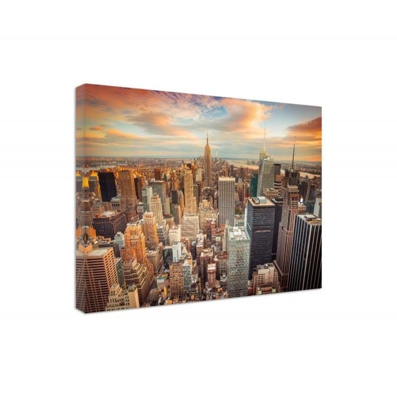 Kanva - Sunset Over New York  Home Trends DECO