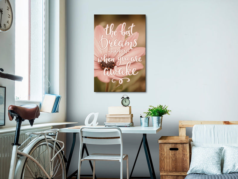 Glezna - The Best Dreams Happen When You Are Awake (1 Part) Vertical Home Trends