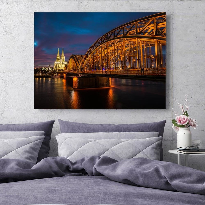 Kanva - The Bridge And The Cathedral In Cologne  Home Trends DECO
