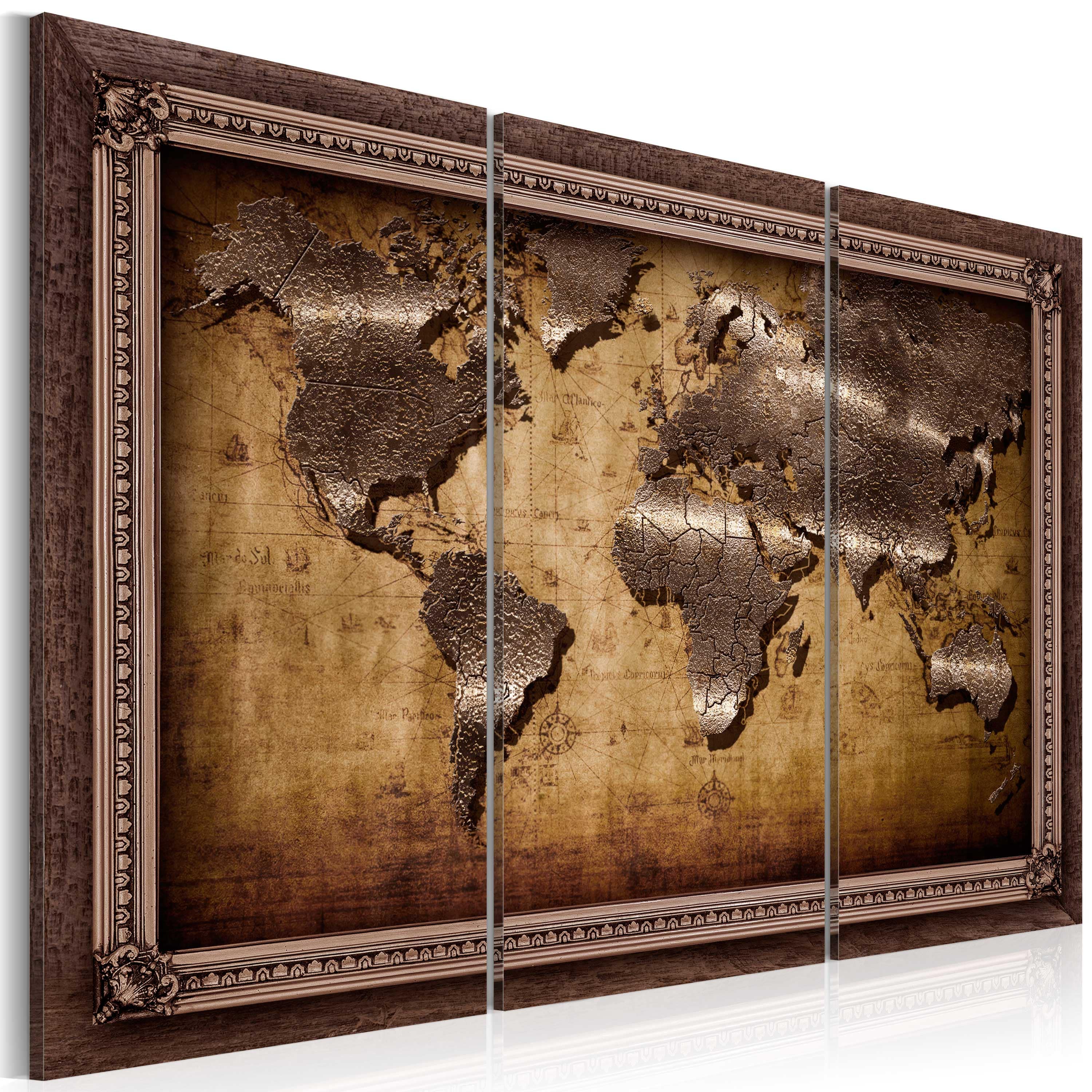 Glezna - The Map in a Frame Home Trends