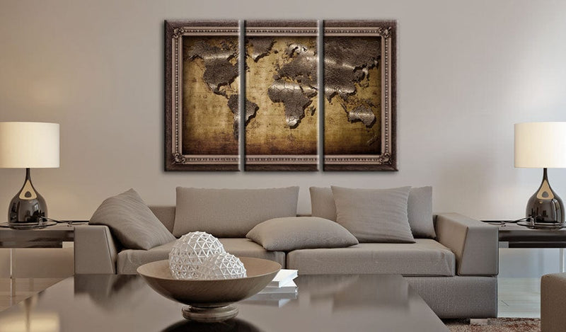 Glezna - The Map in a Frame Home Trends