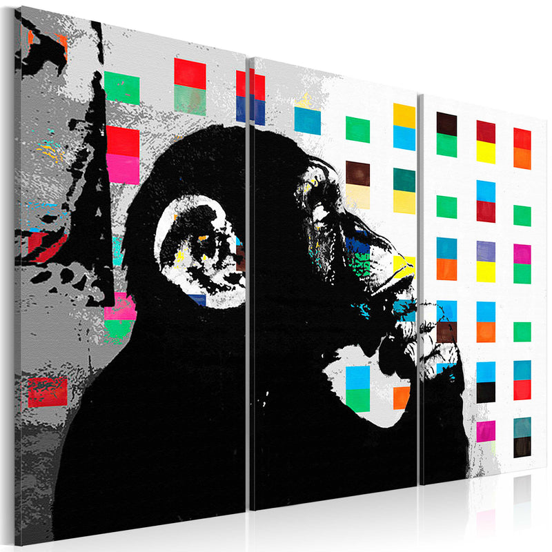 Glezna - The Thinker Monkey by Banksy Home Trends