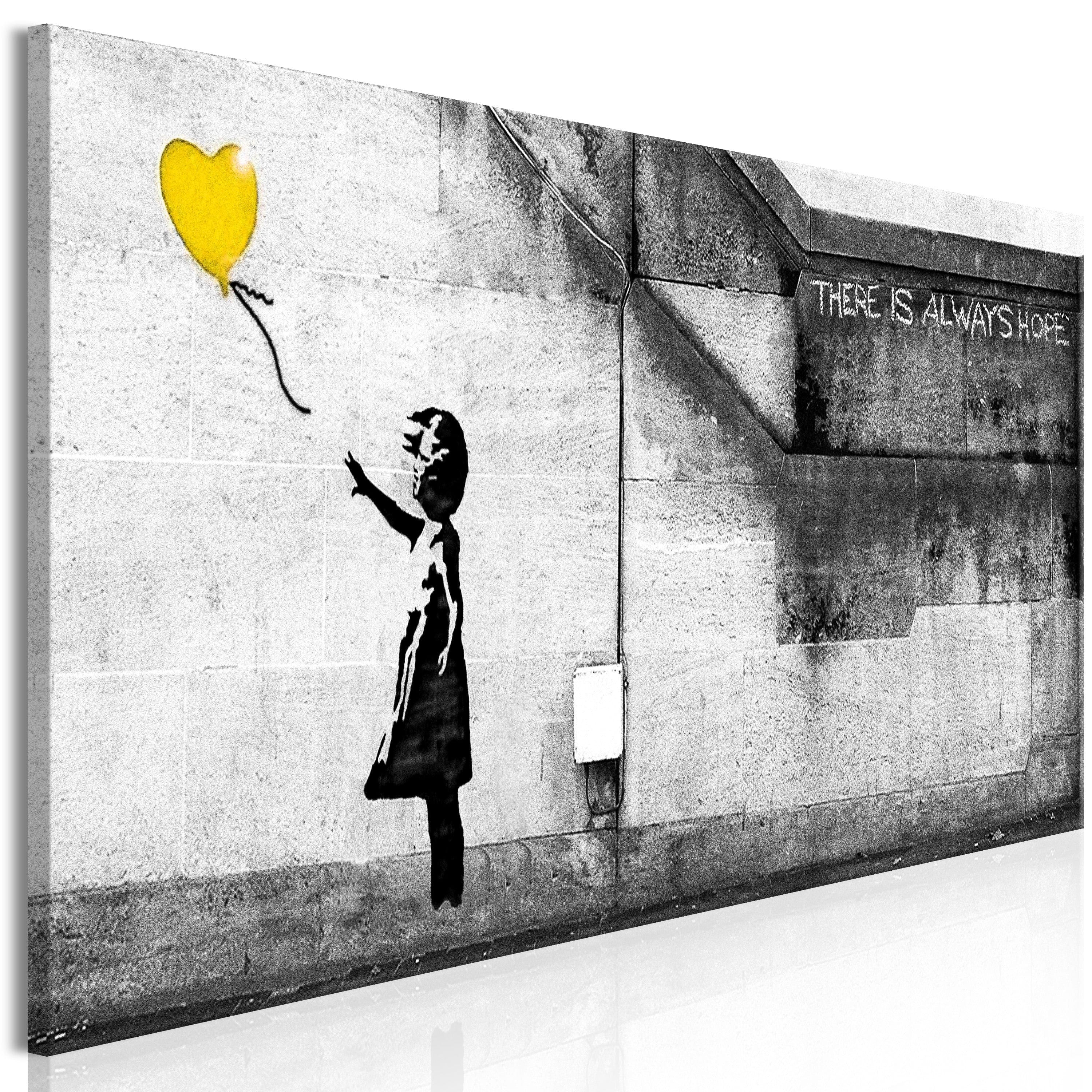 Glezna - There is Always Hope (1 Part) Narrow Yellow Home Trends