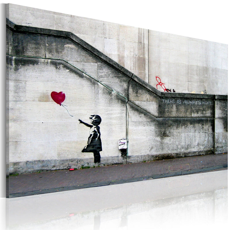 Glezna - There is always hope (Banksy) 60x40 Home Trends
