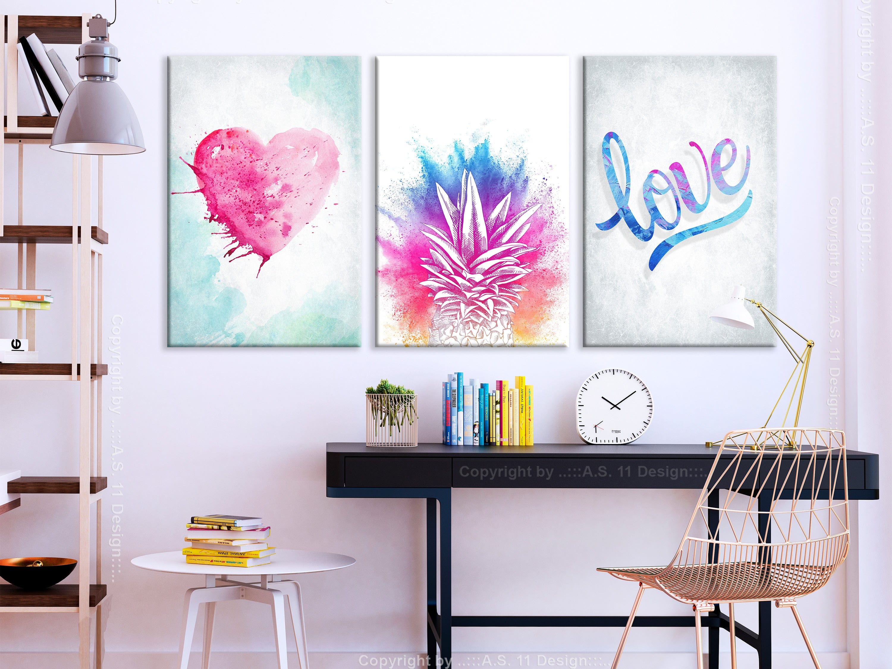 Glezna - Tropical Dust (3 Parts) 120x60 Home Trends