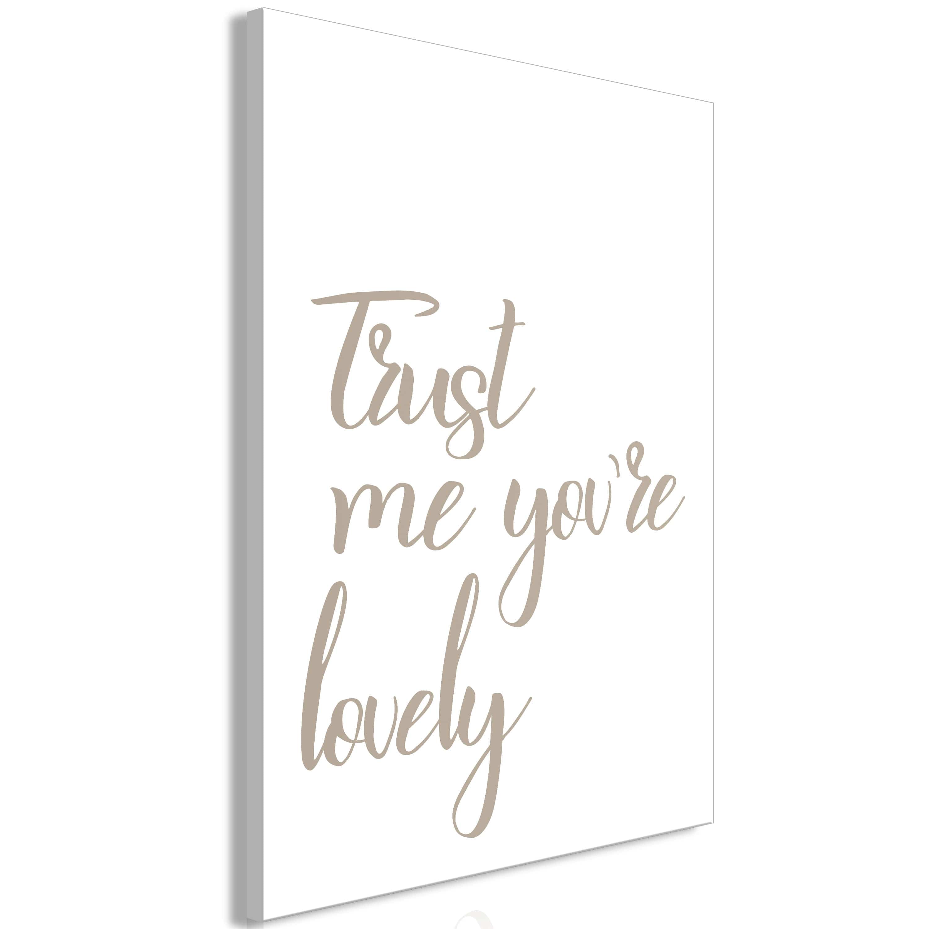 Glezna - Trust Me You're Lovely (1 Part) Vertical Home Trends