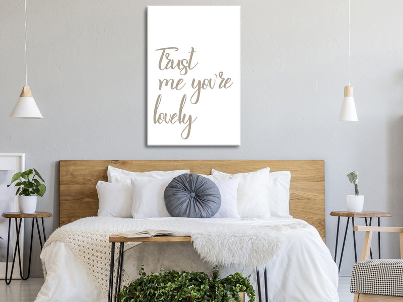 Glezna - Trust Me You're Lovely (1 Part) Vertical Home Trends