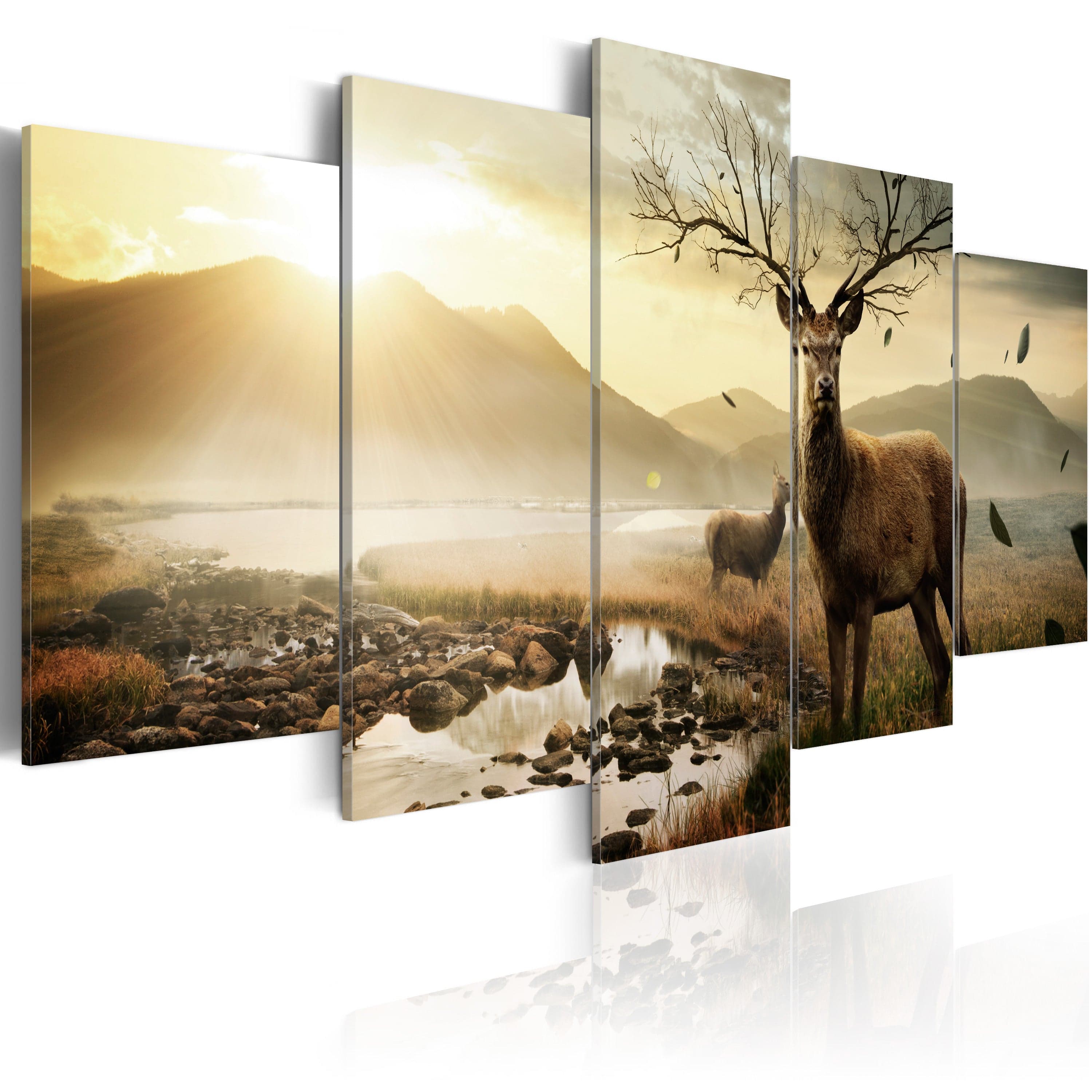 Glezna - Tundra and deer Home Trends