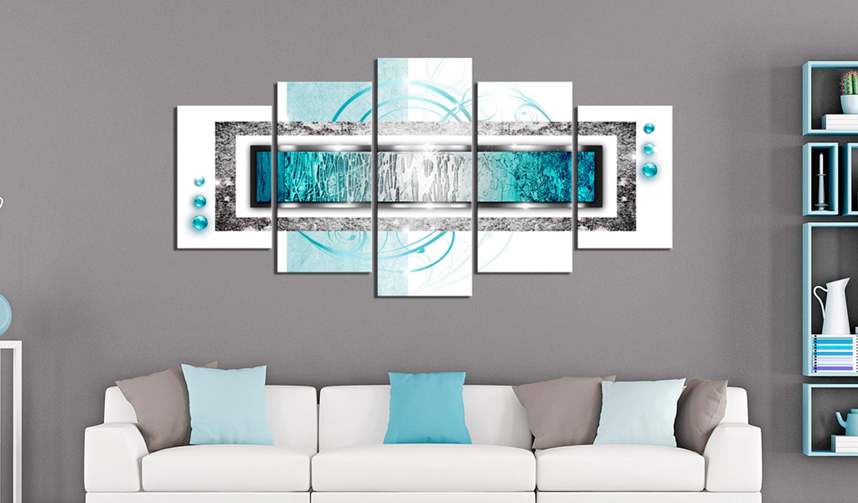 Glezna - Turquoise blizzard Home Trends