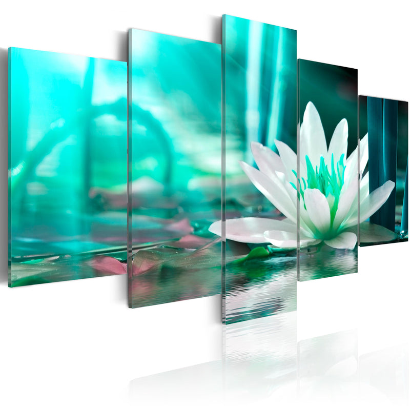 Kanva - Turquoise Lotus Home Trends