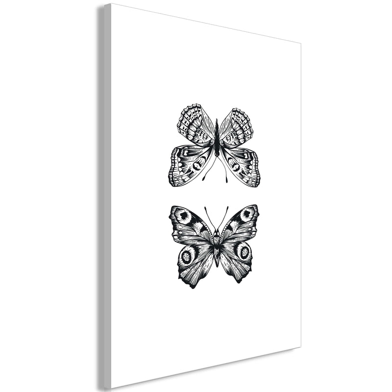 Glezna - Two Butterflies (1 Part) Vertical Home Trends