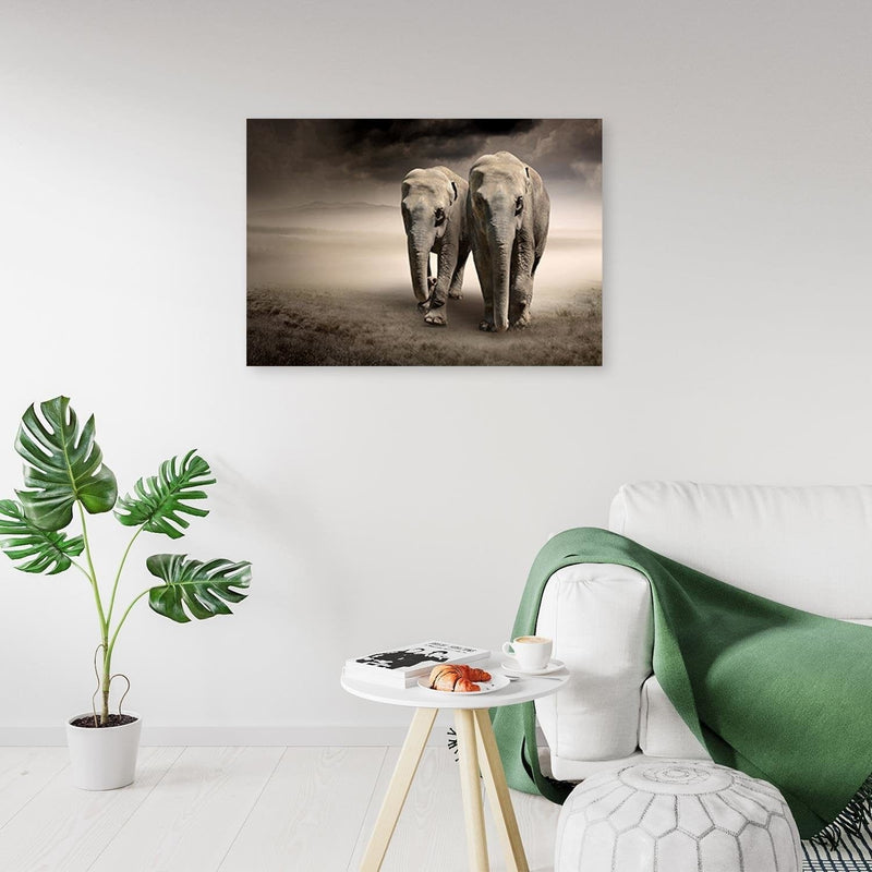 Kanva - Two Elephants  Home Trends