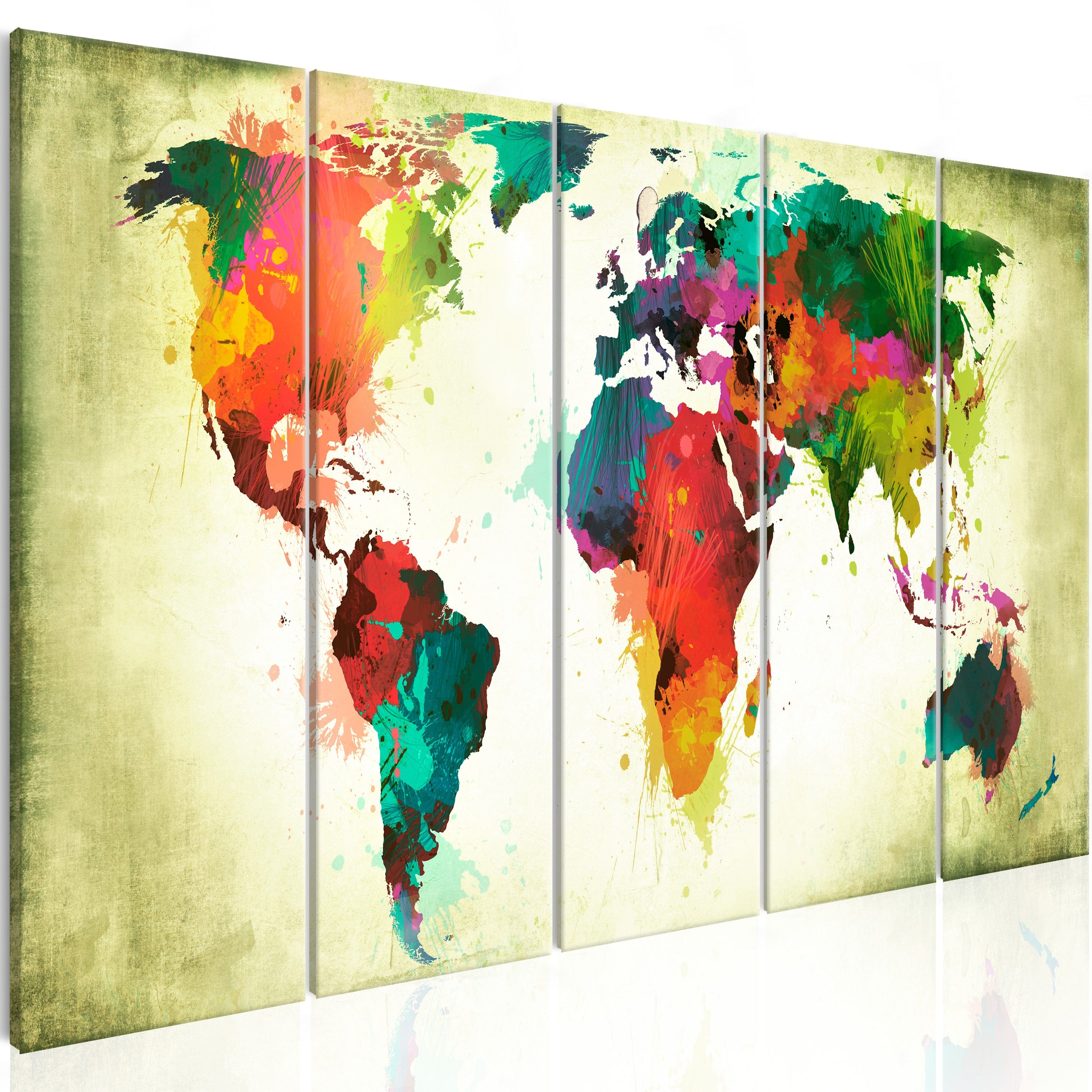 Glezna - Unusual World Map Home Trends