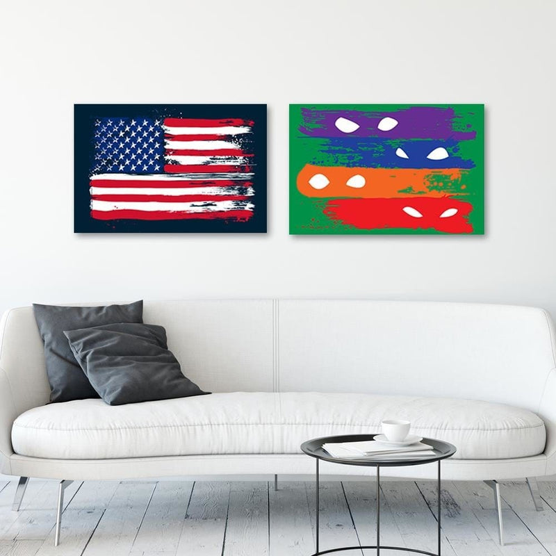 Kanva - Usa Flag  Home Trends DECO